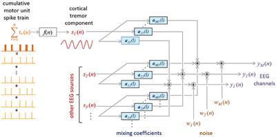 Motor Unit-Driven Identification of Pathological Tremor in Electroencephalograms